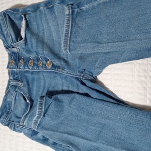 American eagle 5 button fly super high rise jeggings size 6 regular